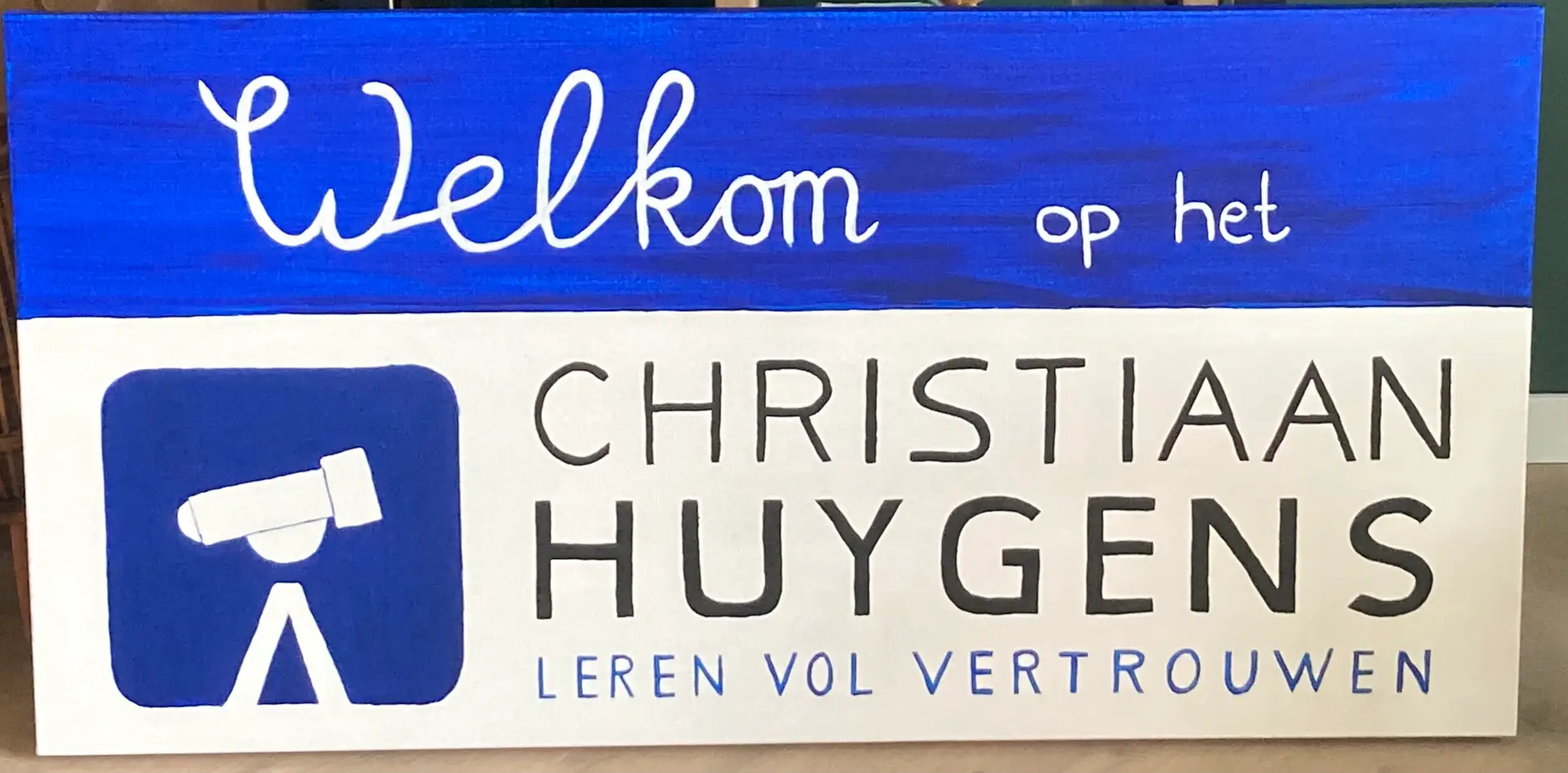 Schilderij Christiaan Huygens Zeewolde